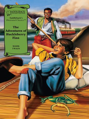 cover image of The Adventures of Huckleberry Finn Graphic Novel
